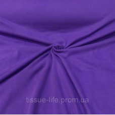 Тканина Рібана гладка трикотажна гумка Фіолетовий