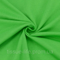 Ткань кулір стрейч Туреччина 190 г./м2 Зелений (трава)