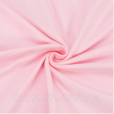 Ткань кулір стрейч Туреччина 190 г./м2 Ніжно рожевий