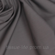 Сорочкові тканини Однотонна Темно-сірий