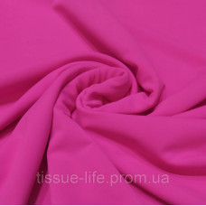 Тканина-трикотаж біфлекс матовий Неон рожевий