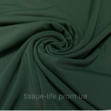 Тканина-Трикотаж біфлекс матовий Темно-зелений