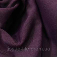ТканьТрикотаж біфлекс матовий Фіолетовий - винний