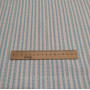 Сорочкова тканина Жатка х/б смужка 5 мм М'ятний з білим